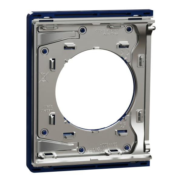 Vignette 3 produit Ref : S933800 | New Odace  Architecte - plaque de finition latrale - Bleu maill