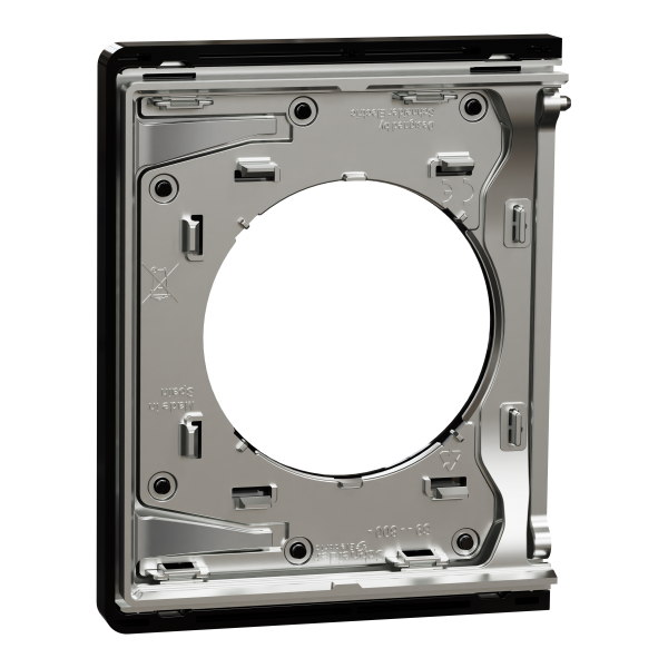 Vignette 3 produit Ref : S935800 | New Odace  Architecte - plaque de finition latrale - Noir maill