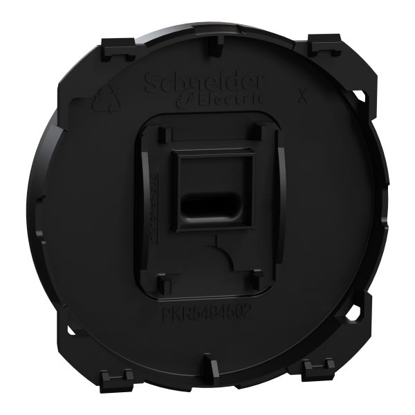 Vignette 3 produit Ref : S949201 | New Odace  - enjoliveur seul - pour va-et-vient ou poussoir  levier - noir onyx