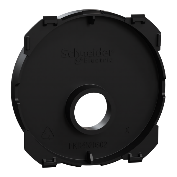 Vignette 3 produit Ref : S949440 | New Odace  - enjoliveur seul - pour prise TV - noir onyx