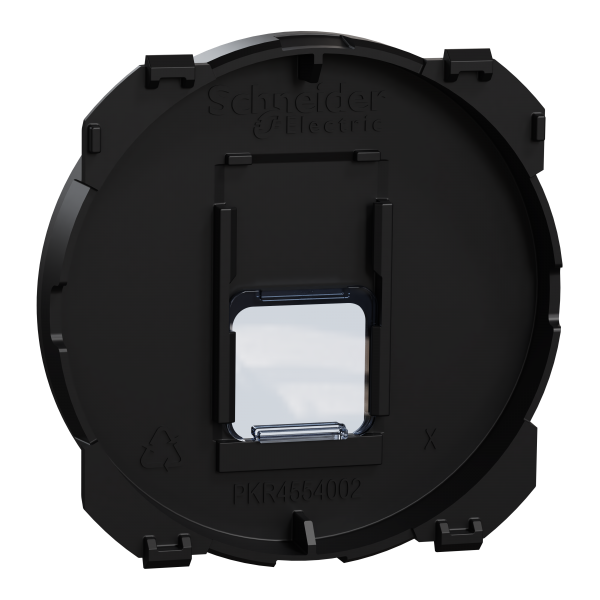 Vignette 3 produit Ref : S949470 | New Odace  - enjoliveur seul - pour prise RJ45 - noir onyx