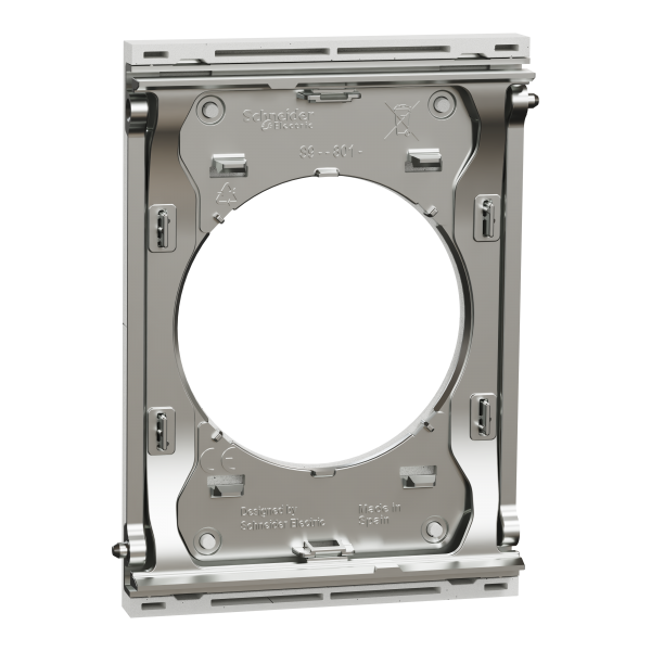 Vignette 3 produit Ref : S955801 | New Odace  Architecte - plaque de finition centrale - effet Bton