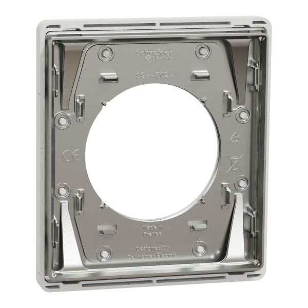 Vignette 3 produit Ref : S955802 | New Odace  Architecte - plaque de finition 1 poste - effet Bton