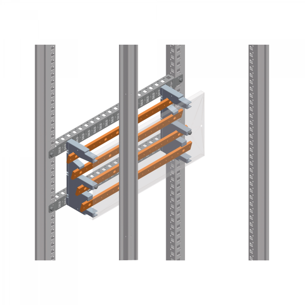 Vignette 3 produit Ref : 04054 | Linergy BS - r�partiteur �tag� - 400A - 4P - 235x470x115