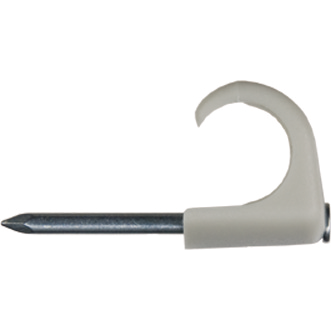 Vignette 3 produit Ref : 2042034 | Mureva Fix - Clip  clou - pour cble 10-14mm - clou 2-L30mm - gris