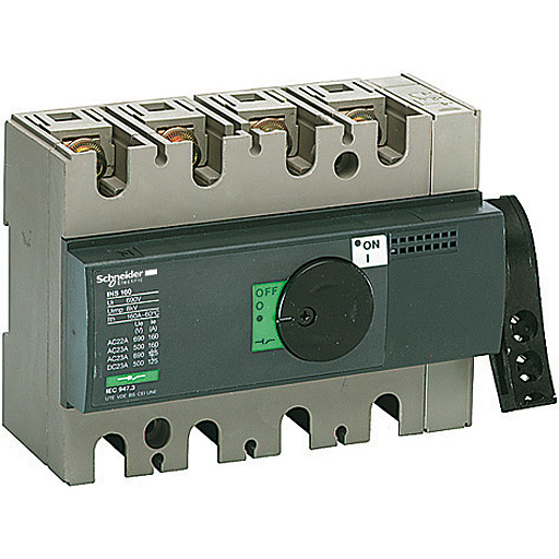 Vignette 3 produit Ref : 28913 | interrupteursectionneur Interpact INS160 4P 160 A