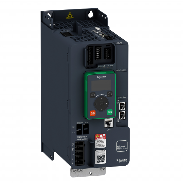 Vignette 3 produit Ref : ATV340U75N4E | Altivar Machine - variateur - 7,5kW - 400V - haute perf avec Ethernet