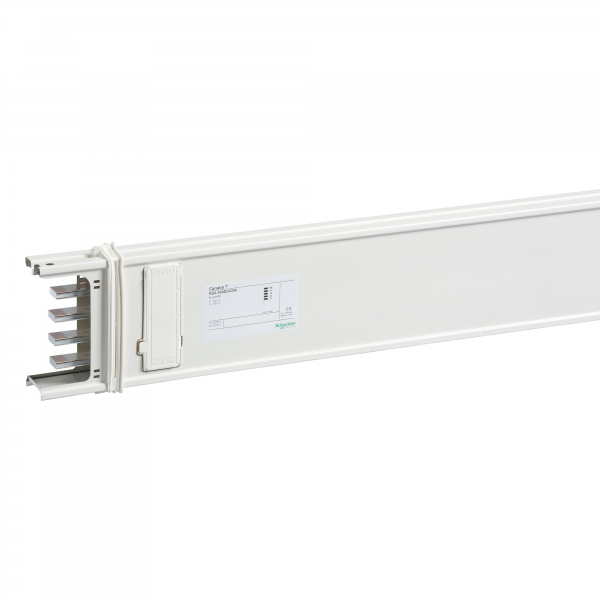Vignette 3 produit Ref : KSA100ED4306 | Canalis KSA - élément droit 100A - 3m - 3L+N+PE - 6 fenêtres
