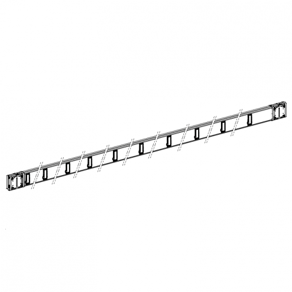 Vignette 3 produit Ref : KSA100ED45020 | Canalis KSA - lment droit 100A - 5 m - 3L+N+PE - 20 fentres