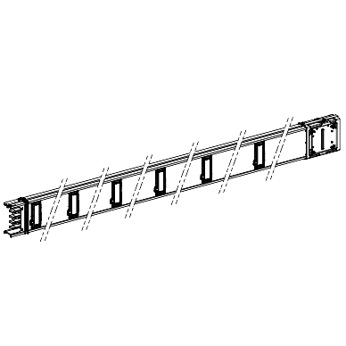 Vignette 3 produit Ref : KSA400ED43012 | Canalis KSA - lment droit 400A - 5m - 3L+N+PE - 12 fentres