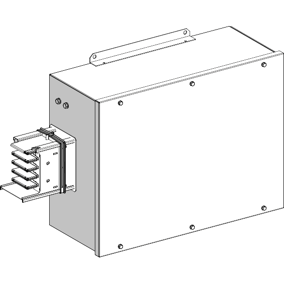 Vignette 3 produit Ref : KSA630ABD4    | Canalis KSA - unit d'alimentation 630A - montage droite