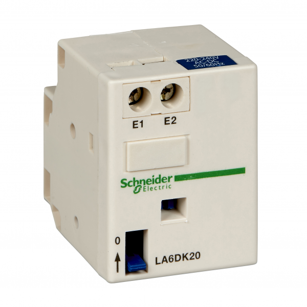 Vignette 3 produit Ref : LA6DK20B | TeSys D - bloc d'accrochage mcanique - 24Vcc/ca 50..60Hz