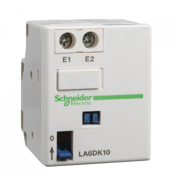 Vignette 3 produit Ref : LAD6K10B | TeSys D - bloc d'accrochage mécanique - 24Vcc/ca 50..60Hz