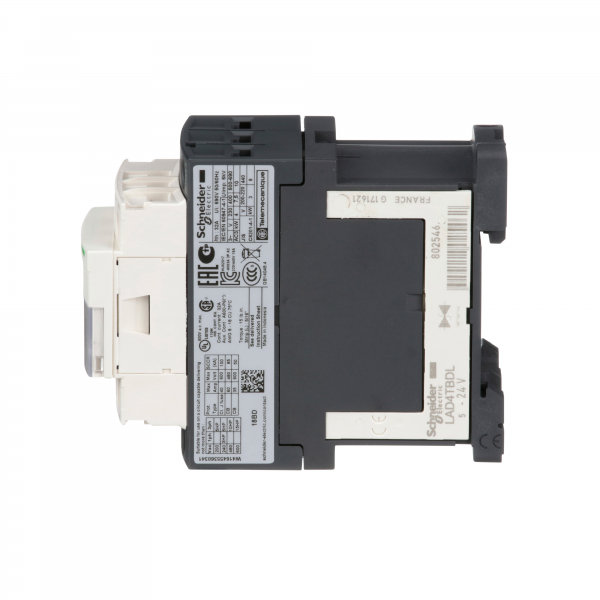Vignette 3 produit Ref : LC1D18BD | TeSys LC1D - contacteur - 3P - AC-3 440V - 18A - bobine 24Vcc