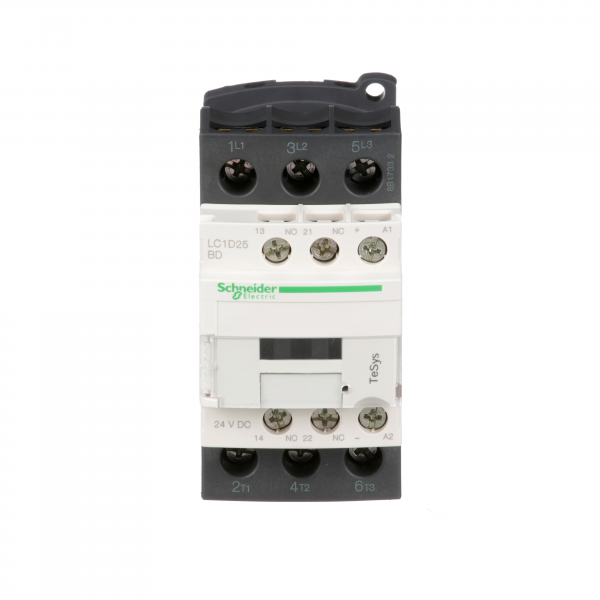 Vignette 3 produit Ref : LC1D25BD | TeSys LC1D - contacteur - 3P - AC-3 440V - 25A - bobine 24Vcc