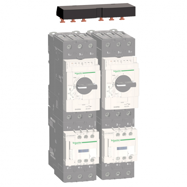 Vignette 3 produit Ref : LC1D65AP7 | TeSys LC1D - contacteur - 3P - AC-3 440V - 65A - bobine 230Vca