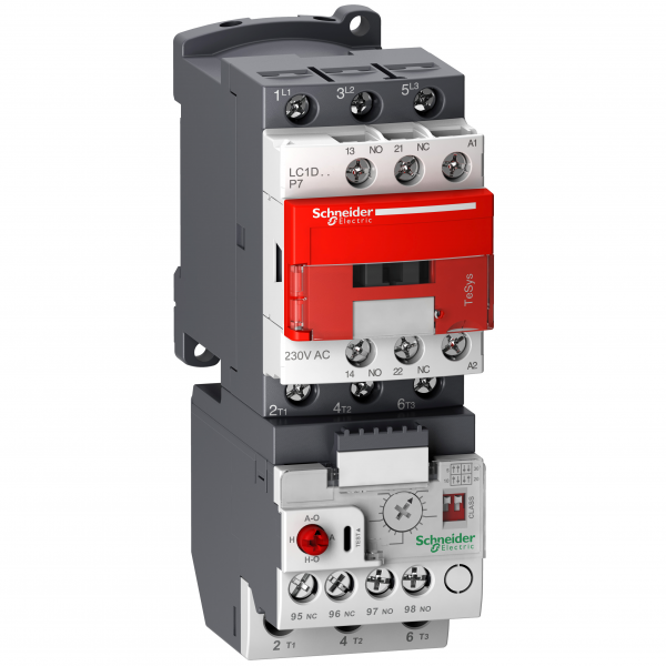 Vignette 3 produit Ref : LR9D01 | TeSys LRD - relais protection thermique - 3P - 0,1..0,5A