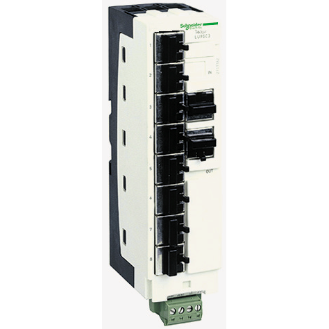 Vignette 3 produit Ref : LU9GC3 | TeSys U - rpartiteur Modbus - 10 connecteurs RJ45 et 1 bornier  vis