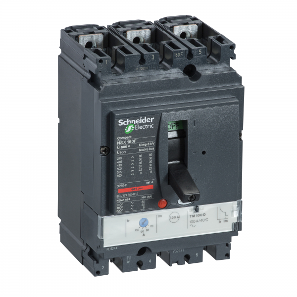 Vignette 3 produit Ref : LV430621 | Compact NSX - NSX160f tm125d 3p2d disjoncteur compact