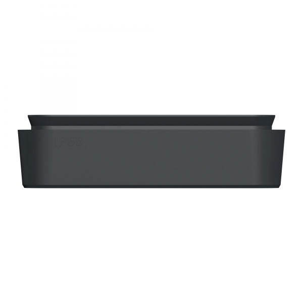 Vignette 3 produit Ref : MUR34151 | Mureva Styl - Cadre 2 postes vertical - encastr - IP55 - IK08 - gris