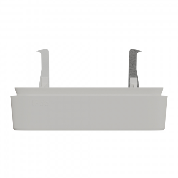 Vignette 3 produit Ref : MUR39108 | Mureva Styl - Cadre 1 poste  griffes - encastr - IP55 - IK08 - blanc