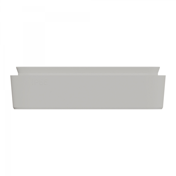 Vignette 3 produit Ref : MUR39151 | Mureva Styl - Cadre 2 postes vertical - encastr - IP55 - IK08 - blanc