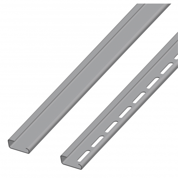 Vignette 3 produit Ref : NSYADR200D | Spacial - rail DIN asym�trique - perfor� - 32x15mm - L2000mm