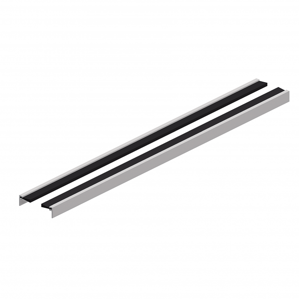 Vignette 3 produit Ref : NSYBCE8 | Spacial SF - joints balai plaque passe-câbles - pour cellule L800mm - lot de 2