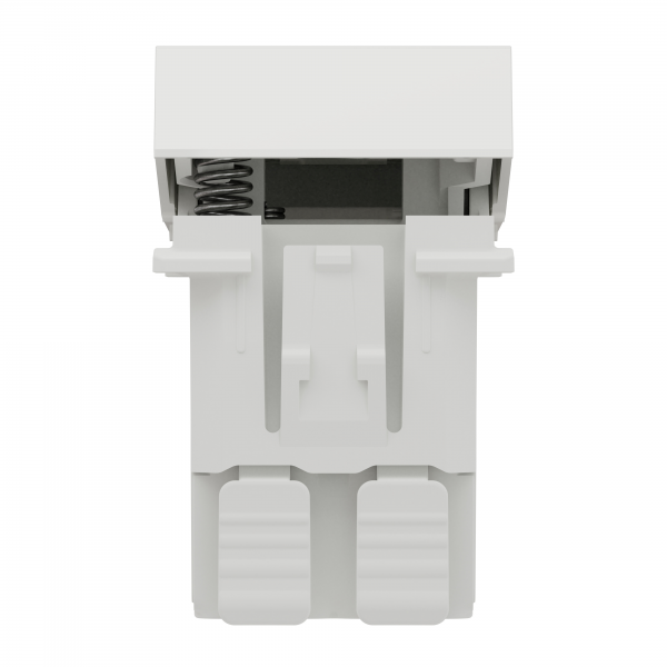 Vignette 3 produit Ref : NU313618 | Unica - bouton-poussoir NO/NF - 10A - connex rapide - 1 mod - Blanc - mca seul