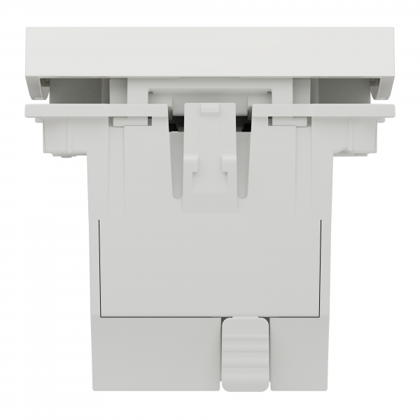 Vignette 3 produit Ref : NU320818 | Unica - interrupteur volet-roulant - 3 touches - 6A - 2 mod - Blanc - mca seul