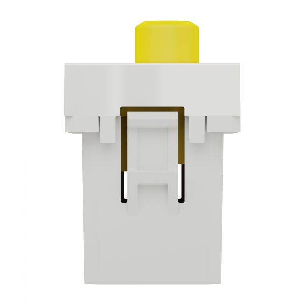 Vignette 3 produit Ref : NU343118 | Unica - prise RCA triple (rouge blanc jaune) - 1 mod - Blanc - mca seul