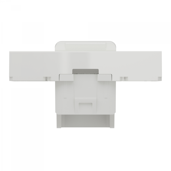 Vignette 3 produit Ref : NU946118 | Unica - prise pour 1 RJ45 Keystone/Systimax - 2 mod Blanc - méca seul