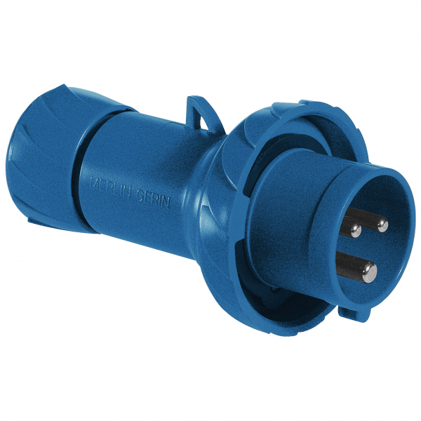 Vignette 3 produit Ref : PKX32M723 | PratiKa - fiche mobile industrielle droite - 32 A - 2P+T - 200-250 V CA - IP67