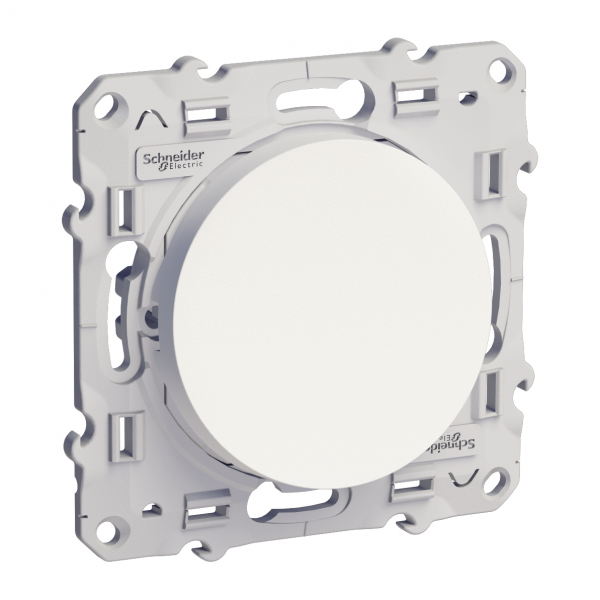 Vignette 3 produit Ref : S520206 | Odace - poussoir - blanc - 10A