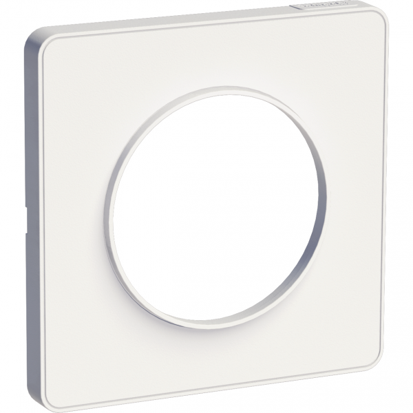 Vignette 3 produit Ref : S520802 | Odace Touch - plaque de finition 1 poste - Blanc RAL9003
