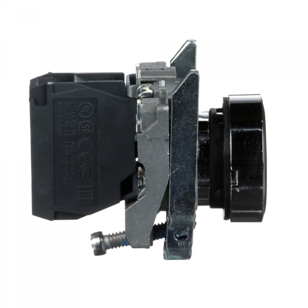 Vignette 3 produit Ref : XB4BA21 | Harmony XB4 - bouton poussoir  impulsion - 22 - noir - 1F - vis trier