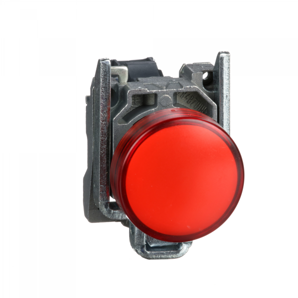 Vignette 3 produit Ref : XB4BA42 | Harmony XB4 - bouton poussoir  impulsion - 22 - rouge - 1O - vis trier