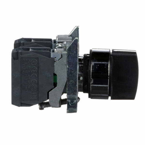 Vignette 3 produit Ref : XB4BD33 | Harmony XB4 - bouton tournant manette - 22 - 3 pos fix - noir - 2F - vis trier