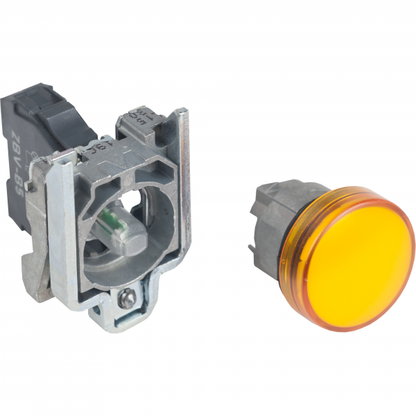 Vignette 3 produit Ref : XB4BVB5 | Harmony XB4 - voyant lumineux DEL - 22 - orange - 24V - vis trier