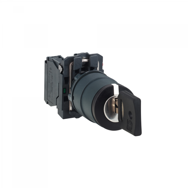 Vignette 3 produit Ref : XB5AG33 | Harmony XB5 - bouton  cl 455 - 22 - 3 pos fix - retr C - 2F - vis trier