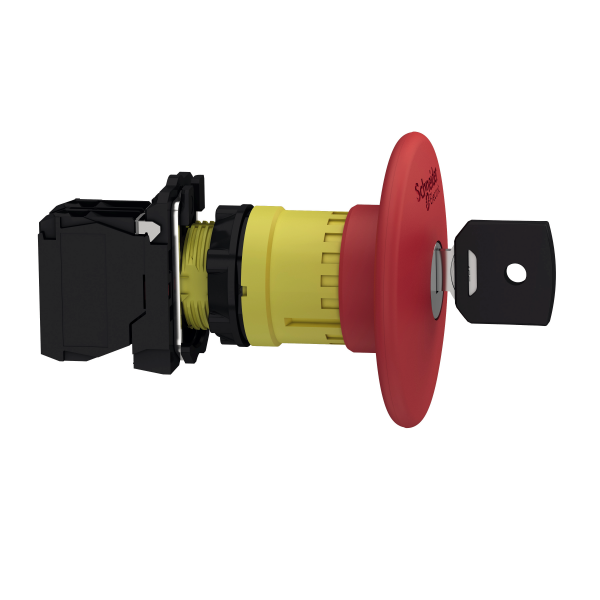 Vignette 3 produit Ref : XB5AS9442 | Harmony - bouton arrt d'urgence  cl XB5 - rouge