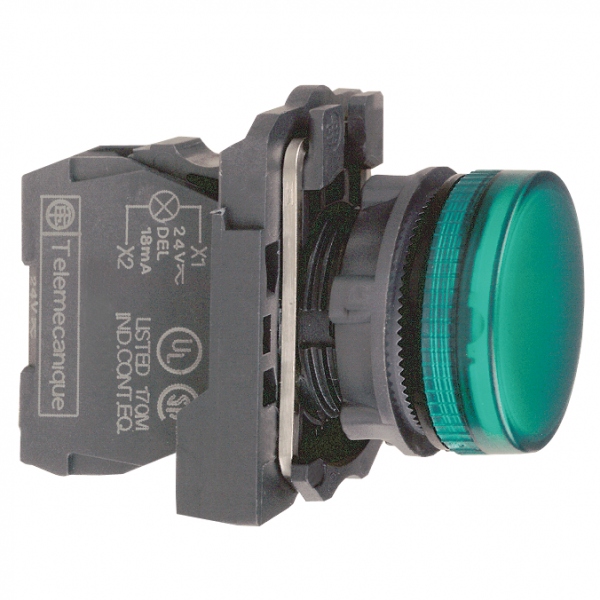 Vignette 3 produit Ref : XB5AVB3 | Harmony XB5 - voyant lumineux DEL - 22 - vert - 24V - vis trier