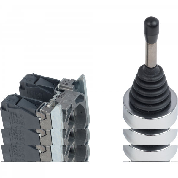 Vignette 3 produit Ref : XD4PA22 | Harmony manipulateur 22 - 2 positions  rappel vers 0 position - 1 F