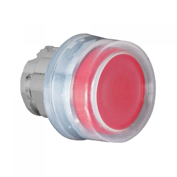 Vignette 3 produit Ref : ZB4BP4 | Harmony tte de bouton poussoir + capuchon IP69K - 22 - rouge