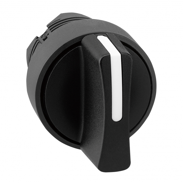 Vignette 3 produit Ref : ZB5AD5 | Harmony XB5 - tête bouton tournant à manette - Ø22 - 3 pos rap au C - noir