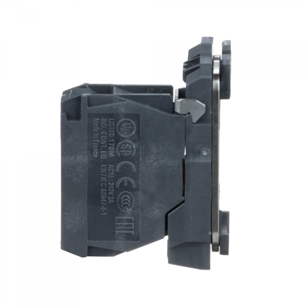 Vignette 3 produit Ref : ZB5AZ102 | Harmony XB5 - corps de bouton - 1O - raccordement vis-trier