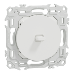 SCHNEIDER ELECTRIC New odace  - va-et-vient ou poussoir  levier - 10ax - blanc craie S920203