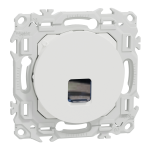SCHNEIDER ELECTRIC New odace  - prise rj45 - cat6 utp grade 1  2 - blanc craie S920475