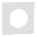 SCHNEIDER ELECTRIC New odace  - lot de 168 plaques de finition 1 poste s920702 - couleur blanc craie S920702P