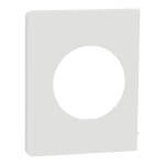 SCHNEIDER ELECTRIC New odace  architecte - plaque de finition latrale - couleur blanc craie S920800